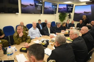 Israeli war cabinet will meet today to weigh response to Iran's attack