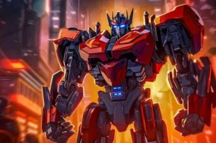 Scarlett Johansson and Chris Hemsworth appear in the trailer for Paramount's Transformers One