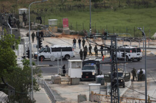 Soldiers killed two Palestinians in the West Bank, the Israeli military said
