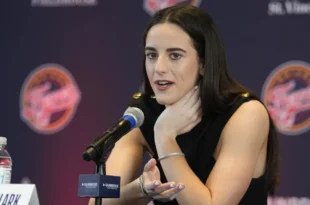 Sports columnist apologizes for 'oafish' comments directed at Caitlin Clark. The controversy is not over