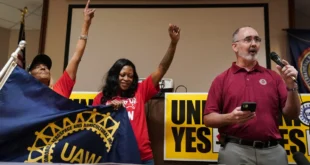 The anti-union South began to crack