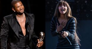 Usher proud of 15-year-old son for stealing his phone to DM PinkPantheress