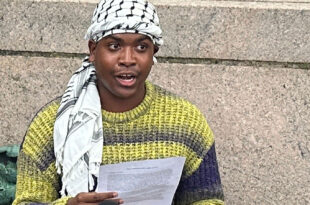 Columbia student protest leader banned from campus after saying "Zionists don't deserve to live"