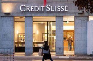 Credit Suisse China says staff down 46%