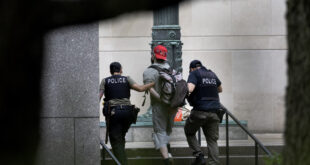 Police arrested dozens in a demonstration at the Art Institute of Chicago including students