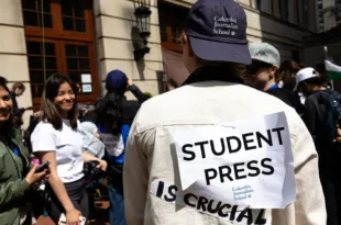 Student journalists attacked, others arrested as protest on college campus turns violent