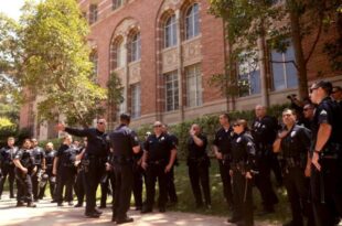 UCLA rescinded a request for an extra police day before protesters clashed, reports said